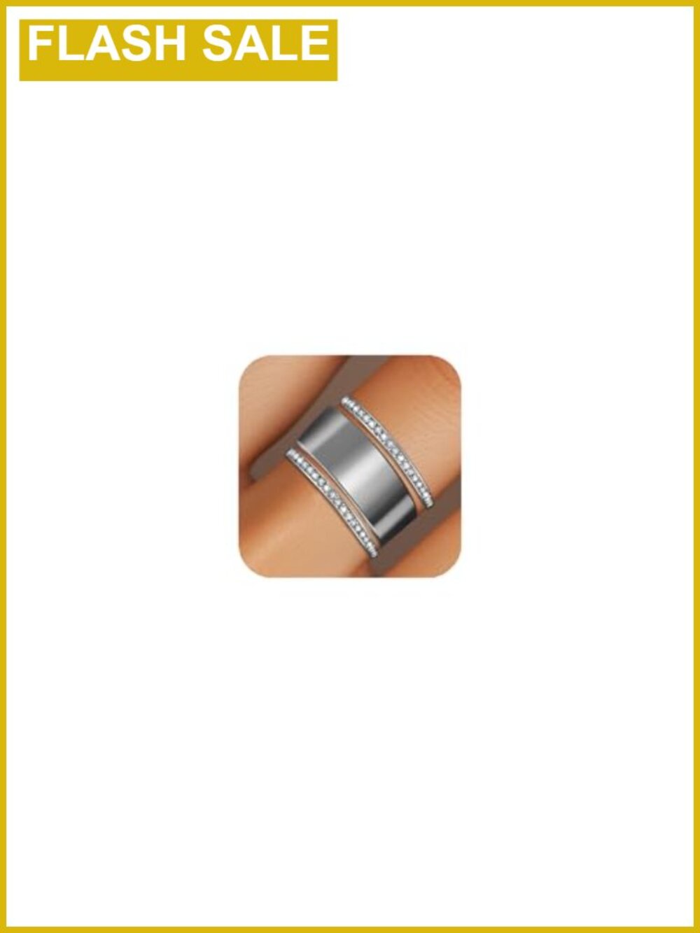 Set of 2 14K Gold Plated Stackable Rings Guard for Oura Smart Ring